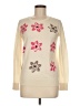 Ann Taylor LOFT Outlet Floral Ivory Pullover Sweater Size M - photo 1