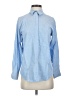 Zara Blue Long Sleeve Button-Down Shirt Size XS - photo 1