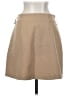 Zara Solid Tan Casual Skirt Size S - photo 2