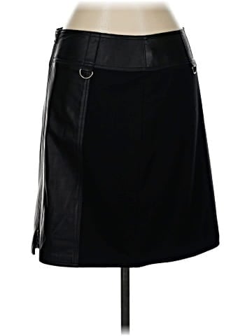 INC International Concepts Faux Leather Skirt (view 2)