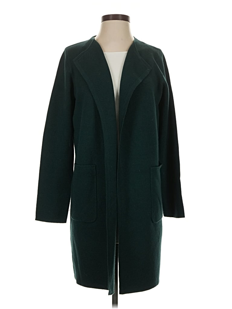 Pre-owned Jcrew Cardigan Sweater In Green