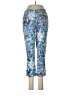 Nine West Print Blue Jeggings Size 6 - photo 1
