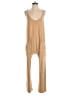 TARSE Solid Tan Jumpsuit Size M - photo 1