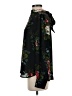 Ann Taylor LOFT Floral Black Long Sleeve Blouse Size S - photo 5