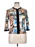 Joseph Ribkoff Blue 3/4 Sleeve Blouse Size 14 - photo 1
