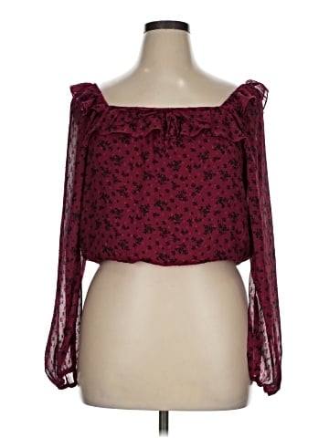Trixxi 3/4 Sleeve Blouse (view 1)