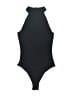 Happily Grey 100% Polyester Black Bodysuit Size M - photo 2