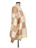 Zesica Checkered-gingham Tan Pullover Sweater Size XL - photo 4