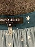 David Lerner 100% Polyester Stars Blue Sleeveless Blouse Size M - photo 7