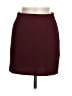 Blue Blush Solid Burgundy Formal Skirt Size M - photo 1