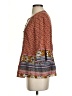 Maeve Floral Orange 3/4 Sleeve Blouse Size 4 - photo 5