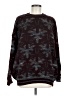 BOSS by HUGO BOSS Print Burgundy Pullover Sweater Size 6 - photo 1