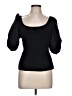 Theory Black 3/4 Sleeve Top Size L - photo 1