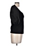 Theory Black 3/4 Sleeve Top Size L - photo 4