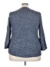Como Vintage Polka Dots Blue 3/4 Sleeve Blouse Size 3X - photo 2
