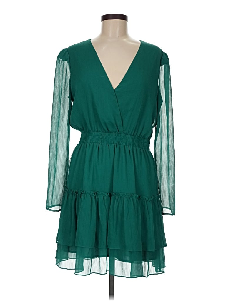 Pre-owned Charles Henry Cocktail Dress In Green