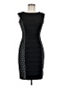 En Focus Studio Graphic Black Cocktail Dress Size 6 - photo 1