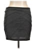 Basic House Solid Gray Casual Skirt Size L - photo 1