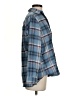 Grayson Plaid Blue Long Sleeve Blouse Size Sm (2) - photo 4