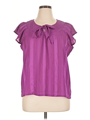 Joanna Short Sleeve Blouse (view 1)
