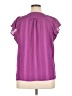 Joanna 100% Polyester Purple Short Sleeve Blouse Size XL (petite) - photo 2