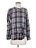 Joie 100% Cotton Gray Long Sleeve Blouse Size S - photo 1