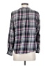 Joie 100% Cotton Gray Long Sleeve Blouse Size S - photo 2