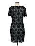 Brilliante by J.A. 100% Polyester Black Cocktail Dress Size M - photo 2