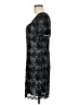 Brilliante by J.A. 100% Polyester Black Cocktail Dress Size M - photo 5