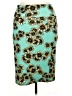 Lularoe Print Teal Casual Skirt Size XL - photo 2