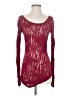 Express 100% Rayon Burgundy Pullover Sweater Size S - photo 1