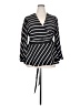 Ann Taylor LOFT 100% Polyester Black Long Sleeve Top Size 20 - photo 1