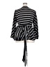 Ann Taylor LOFT 100% Polyester Black Long Sleeve Top Size 20 - photo 2