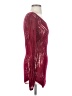 Express 100% Rayon Burgundy Pullover Sweater Size S - photo 4