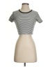 GU Silver Short Sleeve Turtleneck Size S - photo 1