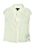 Tommy Hilfiger Ivory Sleeveless Button-Down Shirt Size 18 - photo 1