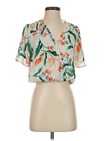 Sienna Sky Short Sleeve Blouse (view 1)