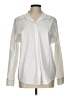 Athleta 100% Polyester Ivory Long Sleeve Blouse Size L - photo 1