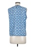 Notations 100% Polyester Blue Sleeveless Blouse Size M - photo 2