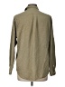 Everlane 100% Silk Tan Long Sleeve Silk Top Size 10 - photo 2