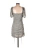 Storia 100% Polyester Silver Cocktail Dress Size S - photo 2