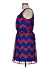 As U Wish 100% Polyester Chevron-herringbone Blue Casual Dress Size M - photo 5