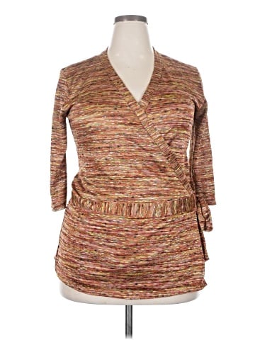 Wallis 3/4 Sleeve Top (view 1)