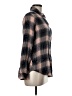 Lucky Brand Plaid Brown Long Sleeve Button-Down Shirt Size M - photo 4