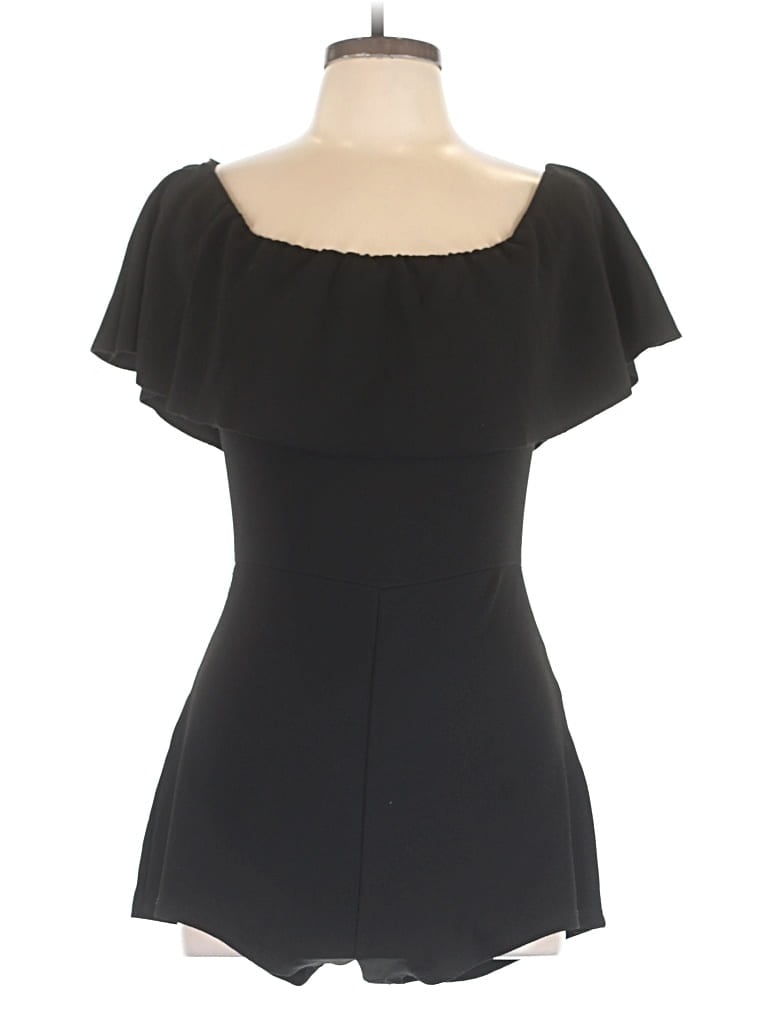 Pre-owned Almost Famous Romper In Black