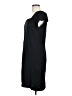 Gillian Solid Black Casual Dress Size 8 - photo 5
