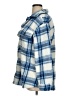 New York Laundry 100% Polyester Plaid Blue Coat Size 1X - photo 5