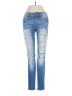 YMI Hearts Blue Jeans Size 3 - photo 1