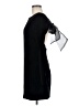 Lulus Solid Black Casual Dress Size M - photo 5