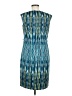 Alyx Print Blue Cocktail Dress Size 8 - photo 2